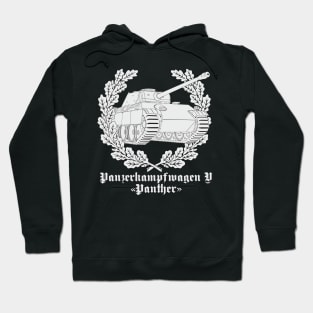 Pz-V Panther and a wreath of oak leaves Hoodie